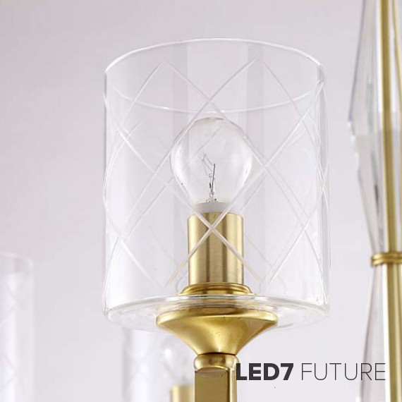 Loft Industry Modern - Ocean Chandelier